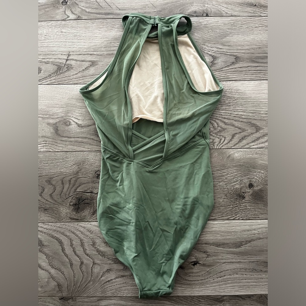 Size: S    Light green Bloch Ballet leotard